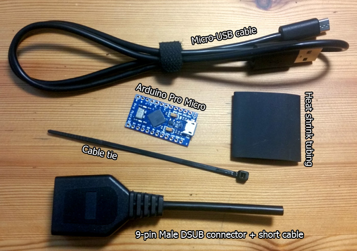 conjunctie Toestemming vlinder Digital Joystick to USB Adapter (diy, cheap and easy) - English Amiga Board